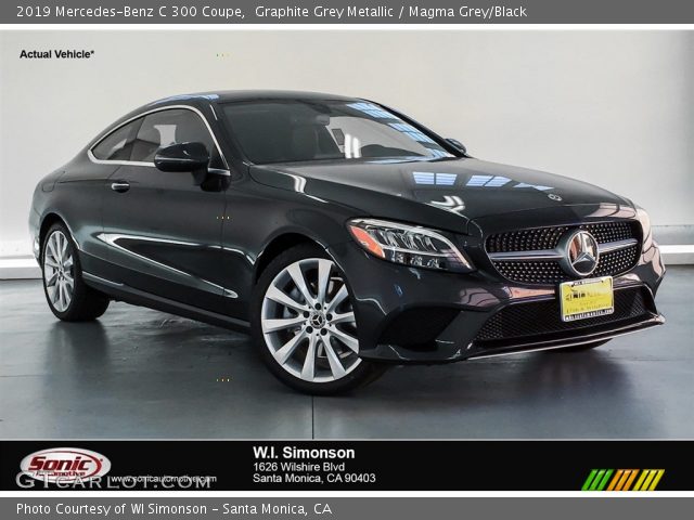 2019 Mercedes-Benz C 300 Coupe in Graphite Grey Metallic