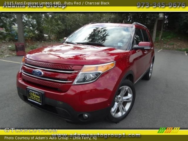 2015 Ford Explorer Limited 4WD in Ruby Red