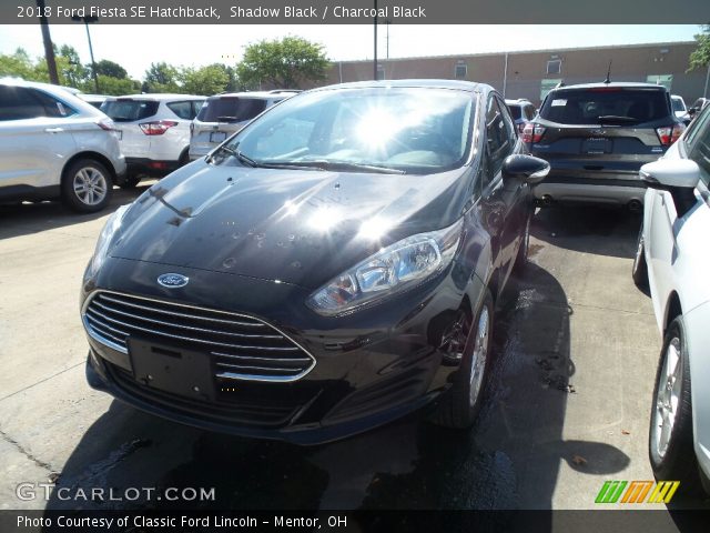 2018 Ford Fiesta SE Hatchback in Shadow Black