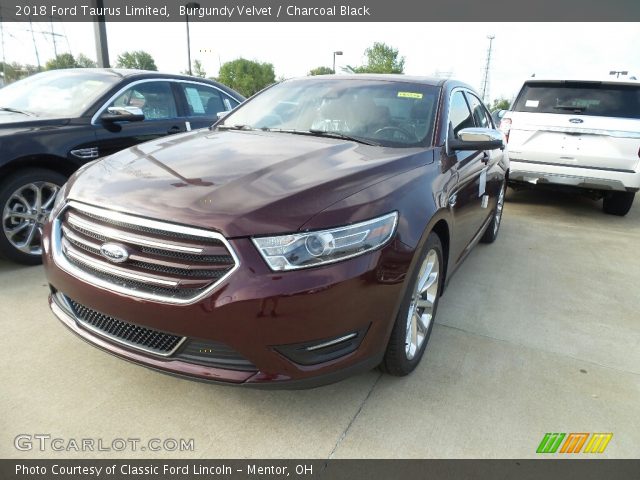 2018 Ford Taurus Limited in Burgundy Velvet