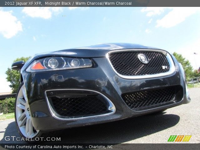 2012 Jaguar XF XFR in Midnight Black