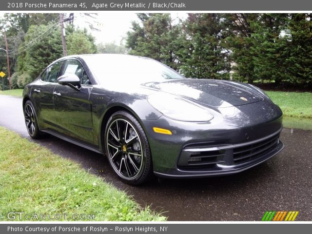 2018 Porsche Panamera 4S in Agate Grey Metallic