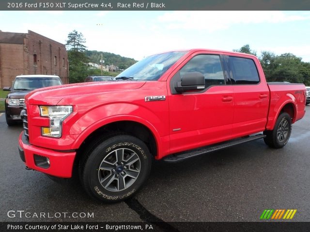2016 Ford F150 XLT SuperCrew 4x4 in Race Red