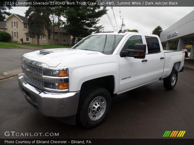 2019 Chevrolet Silverado 2500HD Work Truck Crew Cab 4WD in Summit White