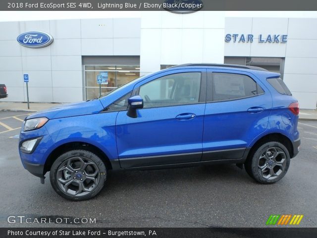 2018 Ford EcoSport SES 4WD in Lightning Blue