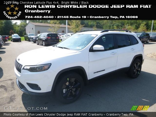 2019 Jeep Cherokee Latitude Plus 4x4 in Bright White