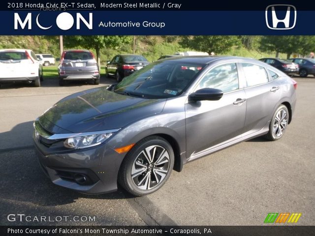2018 Honda Civic EX-T Sedan in Modern Steel Metallic
