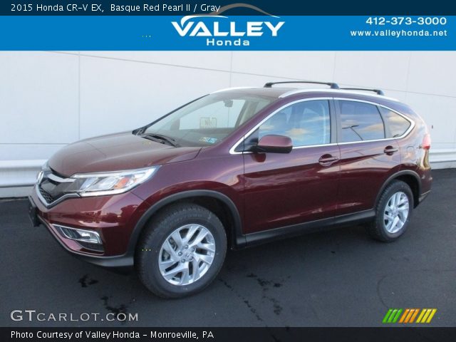 2015 Honda CR-V EX in Basque Red Pearl II