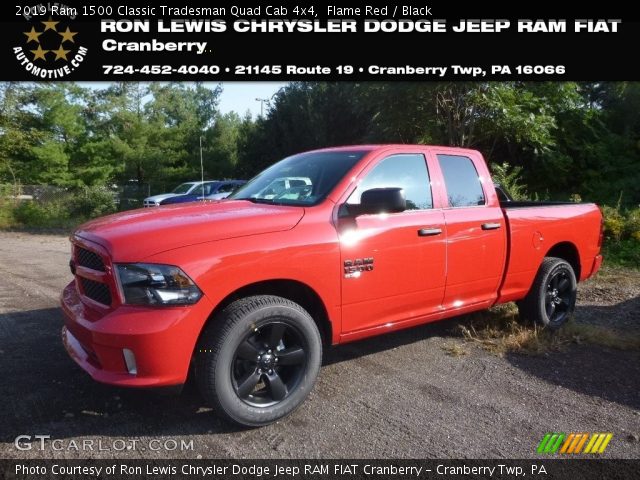 2019 Ram 1500 Classic Tradesman Quad Cab 4x4 in Flame Red