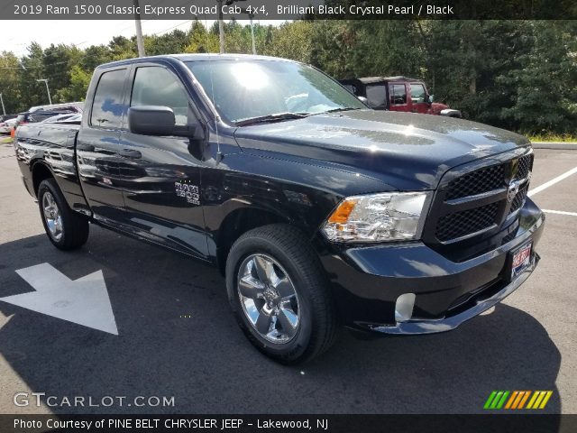 2019 Ram 1500 Classic Express Quad Cab 4x4 in Brilliant Black Crystal Pearl