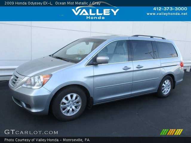 2009 Honda Odyssey EX-L in Ocean Mist Metallic