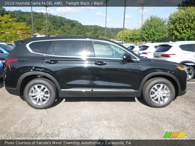 2019 Hyundai Santa Fe SEL AWD in Twilight Black