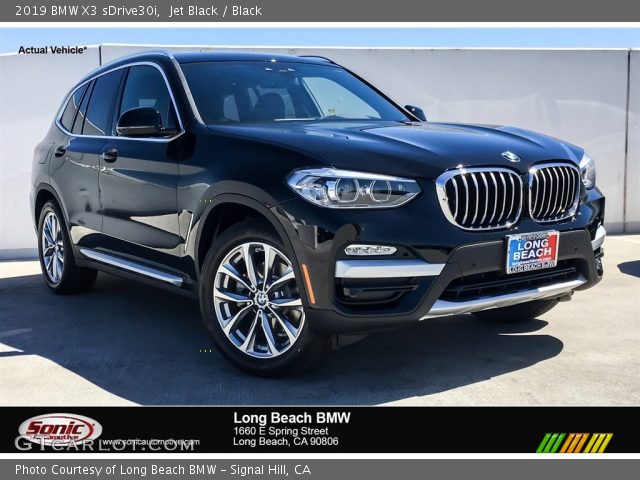 2019 BMW X3 sDrive30i in Jet Black