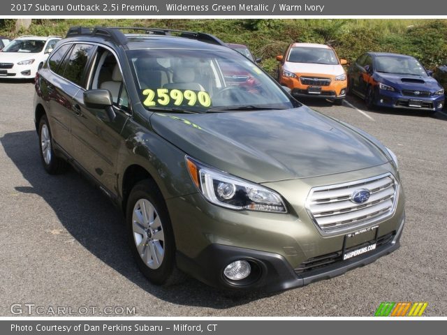 2017 Subaru Outback 2.5i Premium in Wilderness Green Metallic