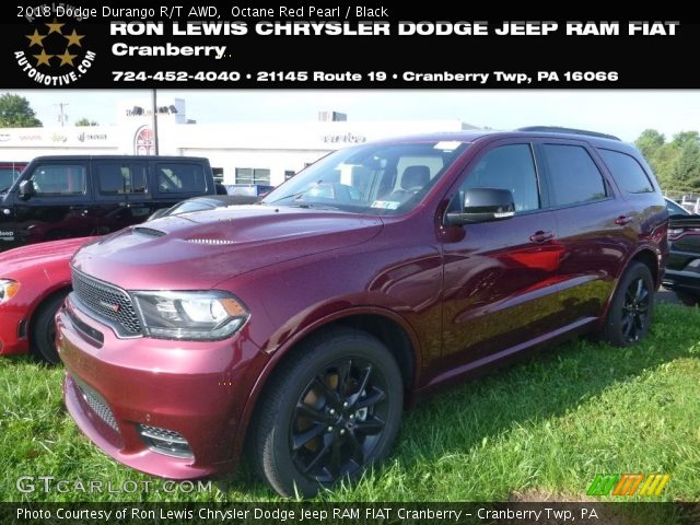 2018 Dodge Durango R/T AWD in Octane Red Pearl