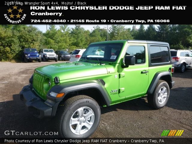 2018 Jeep Wrangler Sport 4x4 in Mojito!