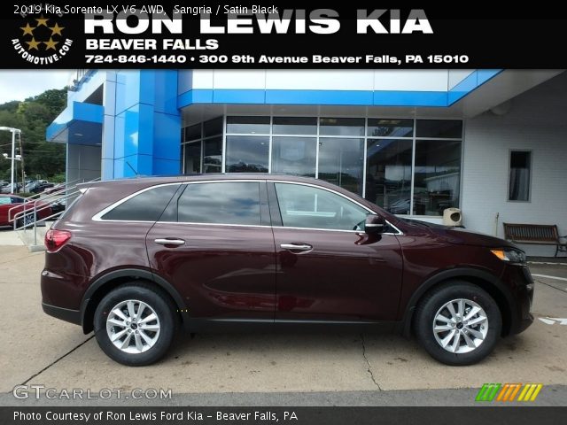 2019 Kia Sorento LX V6 AWD in Sangria