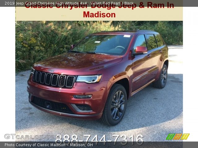 2019 Jeep Grand Cherokee High Altitude 4x4 in Velvet Red Pearl