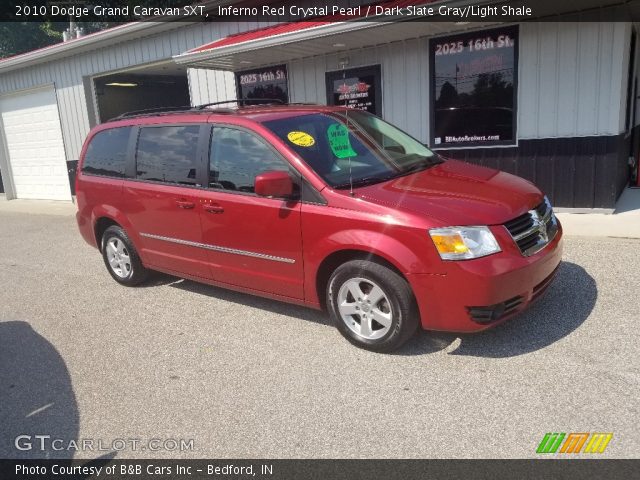 2010 Dodge Grand Caravan SXT in Inferno Red Crystal Pearl