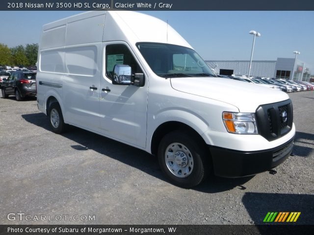 2018 Nissan NV 3500 HD SL Cargo in Glacier White