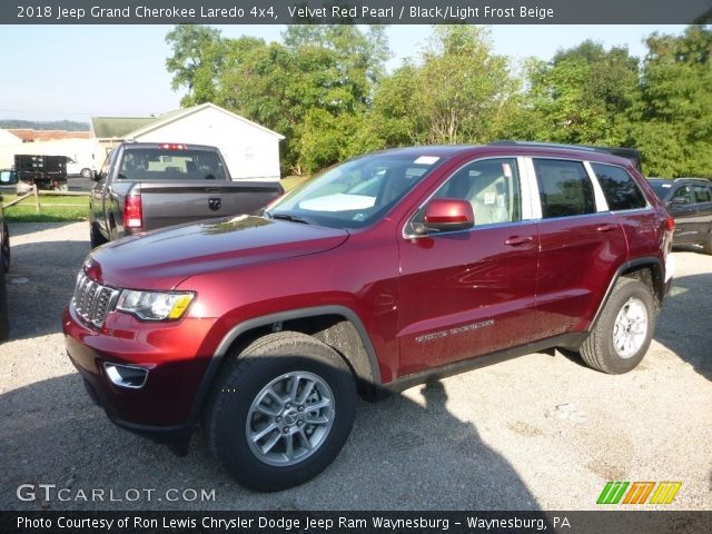 2018 Jeep Grand Cherokee Laredo 4x4 in Velvet Red Pearl