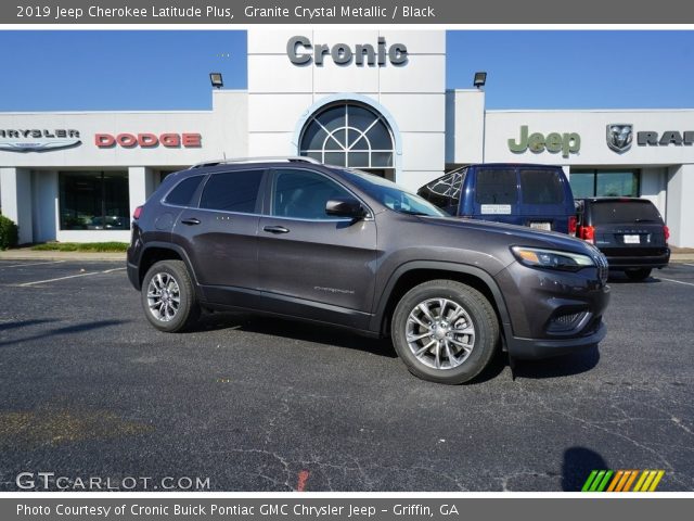 2019 Jeep Cherokee Latitude Plus in Granite Crystal Metallic