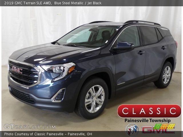 2019 GMC Terrain SLE AWD in Blue Steel Metallic