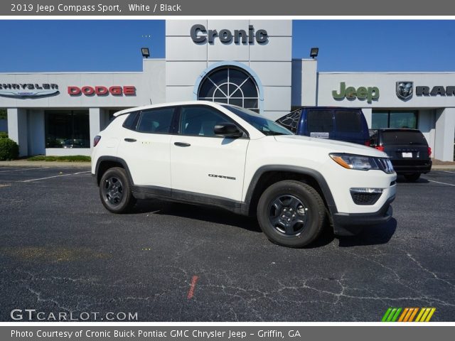 2019 Jeep Compass Sport in White