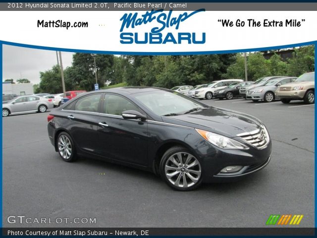 2012 Hyundai Sonata Limited 2.0T in Pacific Blue Pearl