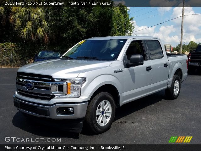 2018 Ford F150 XLT SuperCrew in Ingot Silver