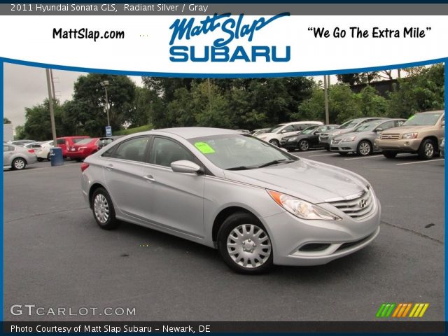 2011 Hyundai Sonata GLS in Radiant Silver