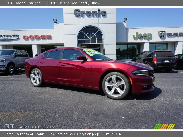 2018 Dodge Charger SXT Plus in Octane Red Pearl