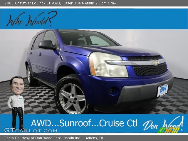 2005 Chevrolet Equinox LT AWD in Laser Blue Metallic