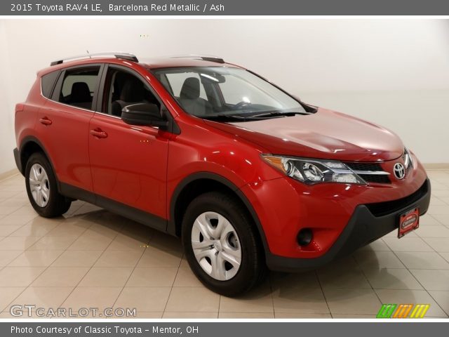 2015 Toyota RAV4 LE in Barcelona Red Metallic