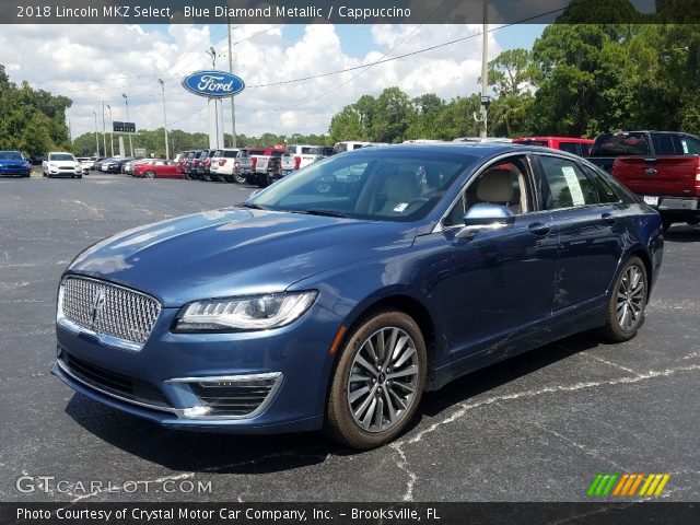 2018 Lincoln MKZ Select in Blue Diamond Metallic