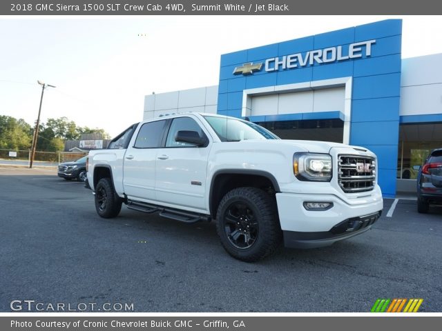 2018 GMC Sierra 1500 SLT Crew Cab 4WD in Summit White