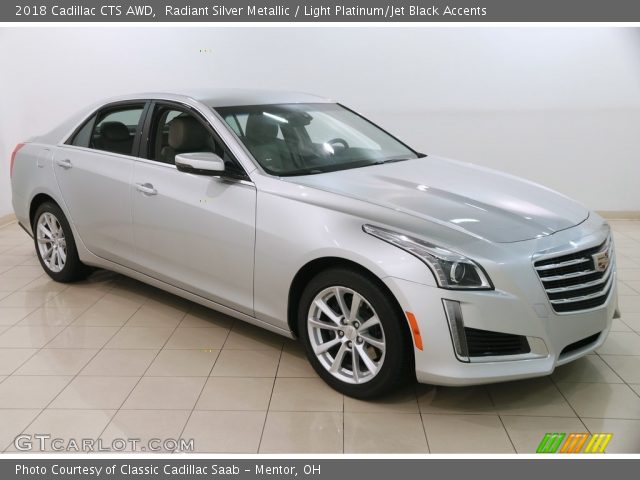 2018 Cadillac CTS AWD in Radiant Silver Metallic