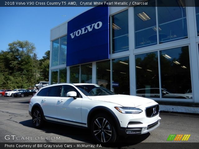 2018 Volvo V90 Cross Country T5 AWD in Crystal White Pearl Metallic