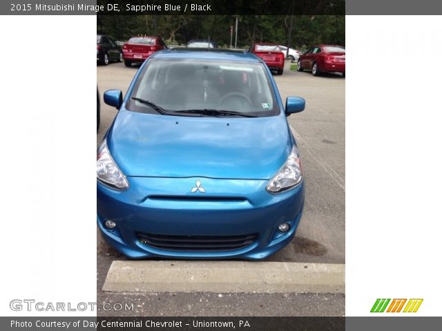 2015 Mitsubishi Mirage DE in Sapphire Blue