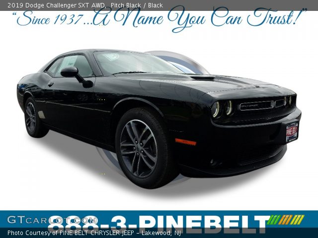 2019 Dodge Challenger SXT AWD in Pitch Black
