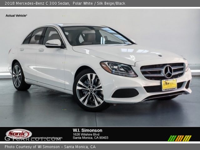 2018 Mercedes-Benz C 300 Sedan in Polar White