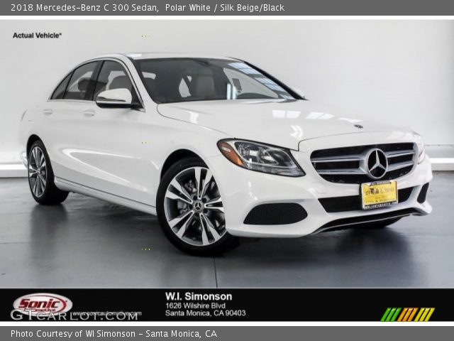 2018 Mercedes-Benz C 300 Sedan in Polar White