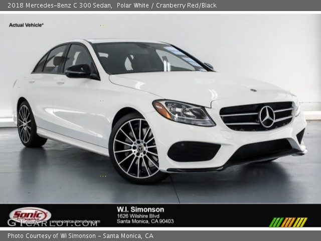 2018 Mercedes-Benz C 300 Sedan in Polar White