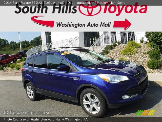 2014 Ford Escape SE 2.0L EcoBoost 4WD in Deep Impact Blue