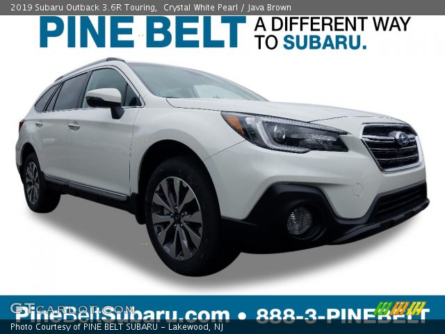 2019 Subaru Outback 3.6R Touring in Crystal White Pearl