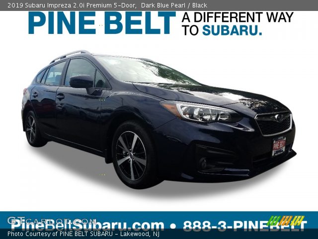 2019 Subaru Impreza 2.0i Premium 5-Door in Dark Blue Pearl
