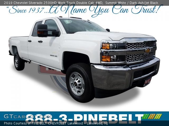 2019 Chevrolet Silverado 2500HD Work Truck Double Cab 4WD in Summit White