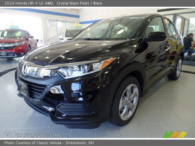 2019 Honda HR-V LX AWD in Crystal Black Pearl