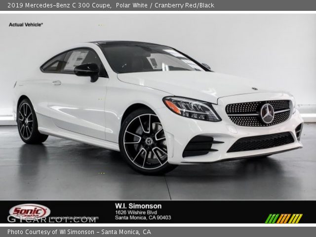 2019 Mercedes-Benz C 300 Coupe in Polar White
