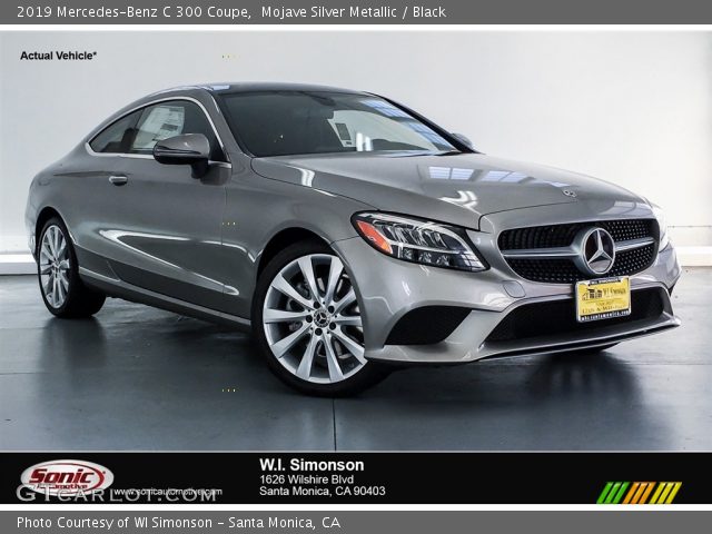 2019 Mercedes-Benz C 300 Coupe in Mojave Silver Metallic